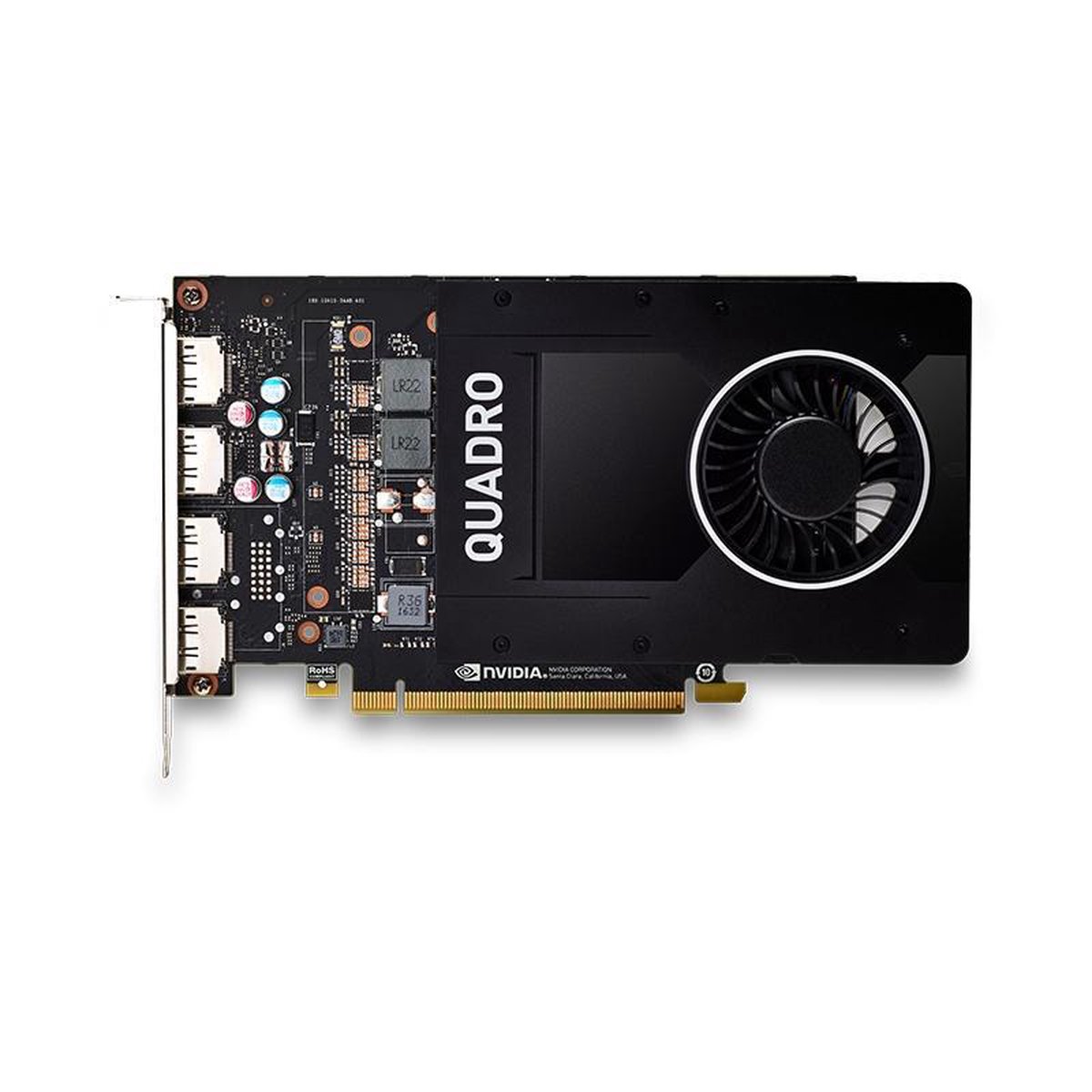 HP NVIDIA Quadro P2000 (5-GB) grafische kaart