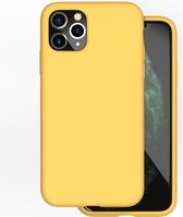 iphone 11 Pro Siliconen Hoesje Geel