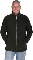 BJØRNSON MARTIN Fleece Vest 4 seizoenen Heren - Maat 3XL - Olijfgroen