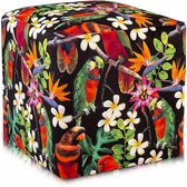 Hocker poef Jungle