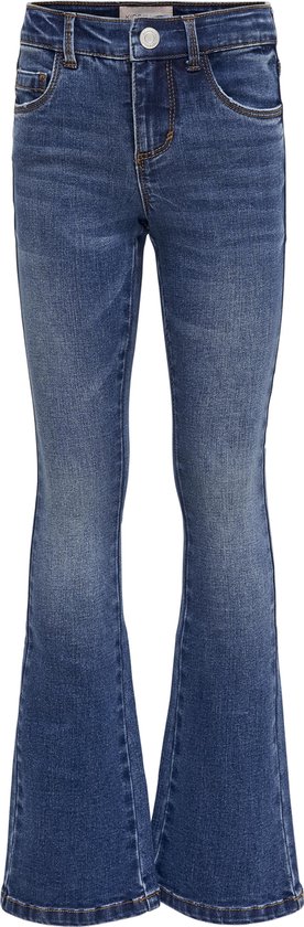 KIDS ONLY Meisjes Linn Flared Spijkerbroek Jeans - MBD - Maat 116 | bol.com