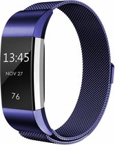 Milanees bandje - Fitbit Charge 2 Bandje - Blauw