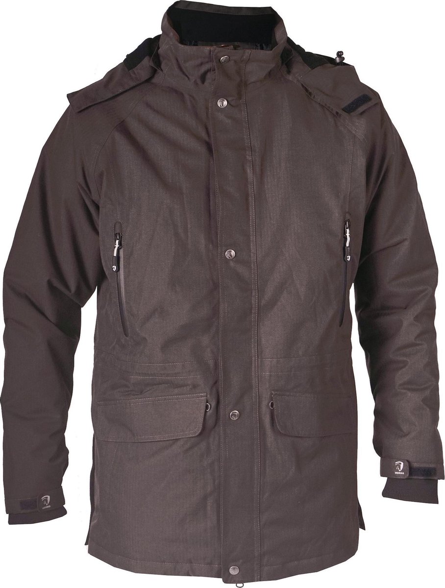 Horka Outdoorjas Extreme Dames Polyester Bruin Maat Xs