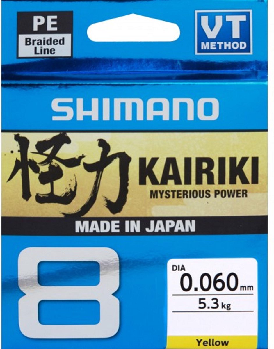 Shimano Kairiki 8 Mantis Green (150m) - Maat : 0.200mm - 17.1 kilo