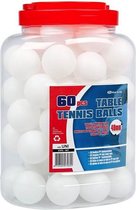 Get & Go Tafeltennisballen in pot - 60 stuks