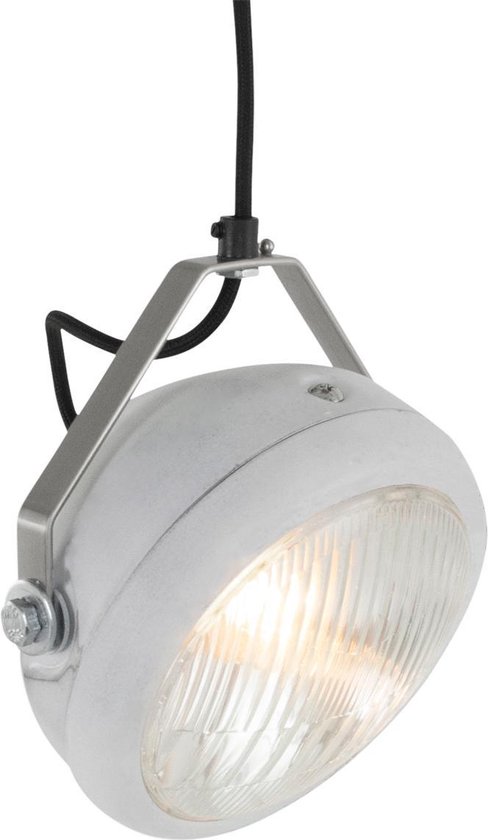 Het Lichtlab No.5 hanglamp koplamp wit geschuurd | bol.com
