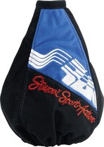 Simoni Racing Pookhoes Sport Action - 150x150mm/Ø190mm - Zwart/Blauw Microfiber