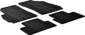 Gledring Rubbermatten passend voor Chevrolet Orlando 2010- (T profiel 4-delig + montageclips)