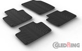 Gledring Rubbermatten passend voor Volvo XC90 3/2015- (T profiel 4-delig + montageclips)