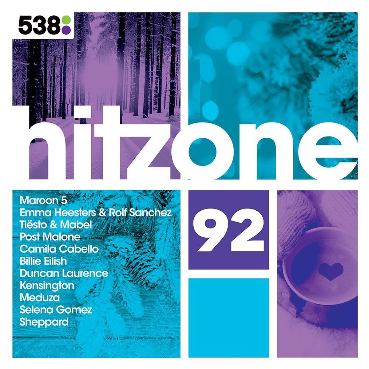 538 Hitzone 92, Hitzone CD (album) Muziek