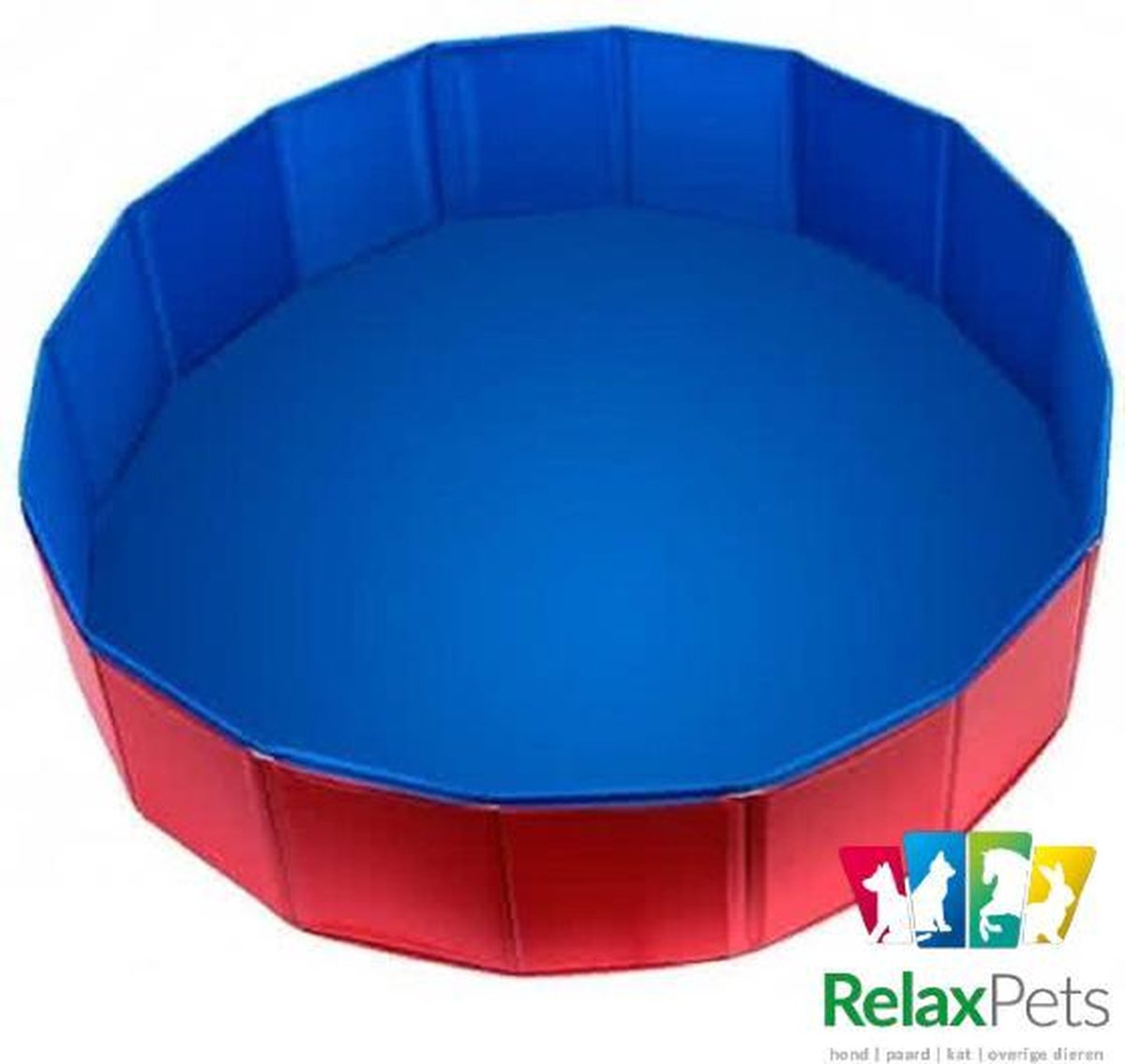 RelaxPets - Hondenzwembad - Rood - Ø80 x 30 cm
