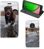 Motorola Moto G7 Play Hoesje maken Honden Labrador