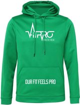 FitProWear Sport Polyester Hoodie - Trui - Sportkleding Kelly Green L