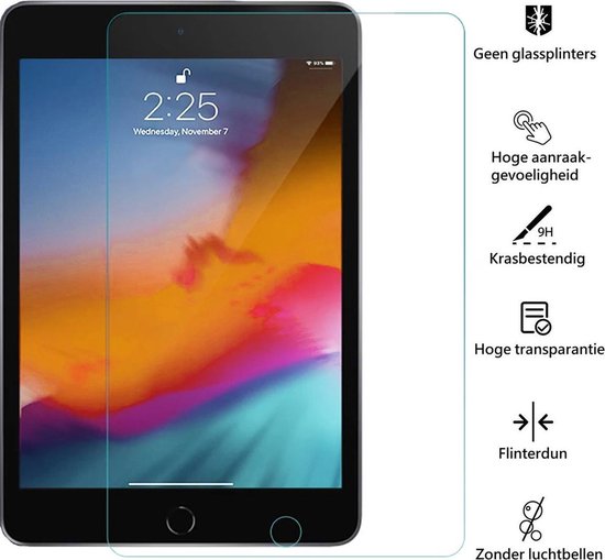 iPad Pro 10.5 Protecteur d'écran en verre trempé Verre trempé | bol.com