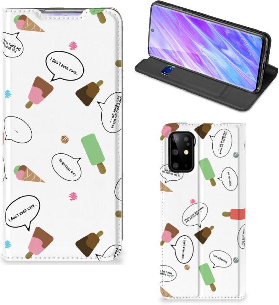 Samsung Galaxy S20 Plus Flip Style Cover IJsjes