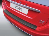 RGM ABS Achterbumper beschermlijst passend voor Volvo XC60 6/2013-6/2017 Zwart 'Ribbed'