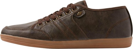 SURTO Heren sneakers laag - Donker bruin - maat 43 | Bestel nu!