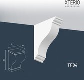Console Orac Decor TF04 XTERIO Hoeken voor Wandlijsten Sierelement tijdeloos klassieke stijl wit