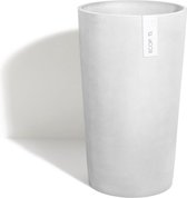 Ecopots AMSTERDAM MID HIGH White Grey 50
