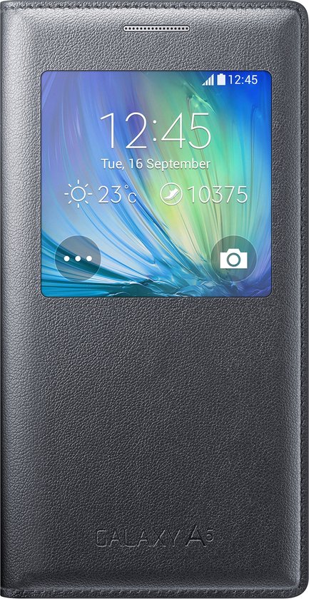 Samsung S-view cover - grijs - voor Samsung Galaxy A5 2015