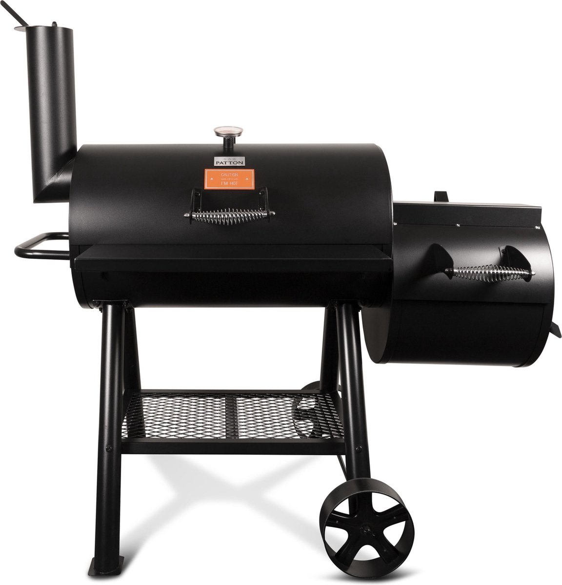 Patton Oklahoma Smoker - Houtskool barbecue - Smoker | bol.com