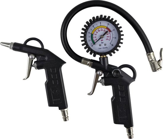 JBM Tools | Luchtdruk pistool / Bandenpomp + Spuitpistool | compressor  accessoires | bol.com