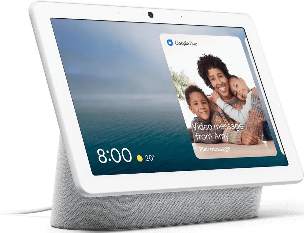 Google Nest Hub Max - Haut-parleur Smart avec écran - Charbon / Anthracite  - Smart HOWM | bol.com