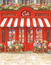 Servetten Cafe in Parijs
