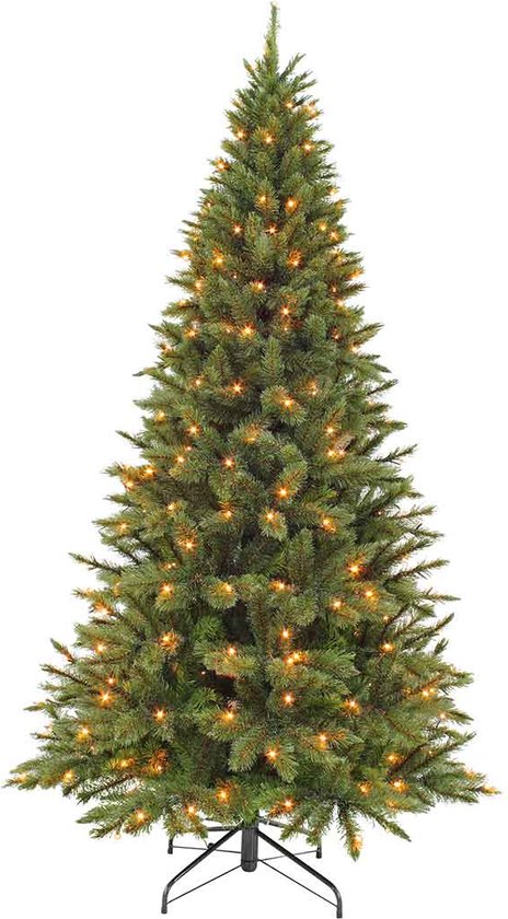 snijden Banyan Shilling Triumph Tree Forest Frosted Pine - Kunstkerstboom 215 cm hoog - Met  energiezuinige LED... | bol.com