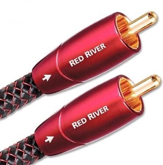 Audioquest Red River RCA Audio Kabel - 0,5m (per paar) | bol.com