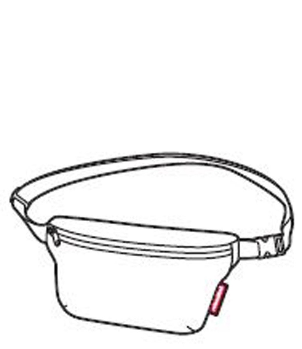 Reisenthel Bältväska S Glencheck Röd Messengerväska 28 Centimeter