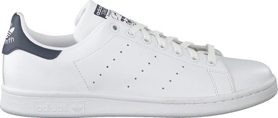 adidas Stan Smith Heren Sneakers Core WhiteCore WhiteDark Blue Maat 44 adidas Stan Smith Heren Sneakers Core WhiteCore WhiteDark Blue Maat 44