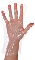 LDPE handschoen wegwerp Polyclassic Soft - transparant - maat L - 100 stuks