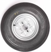 Roue Vredestein 10 pouces complète - pneu 5.00-10 + jante - Pas Opel: 4x100 - 450 kg - 6PR - diamètre moyeu 60 mm