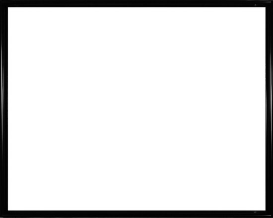 Homedecoration Montreal - Cadre photo - Format photo - 25 x 53 cm - Noir brillant