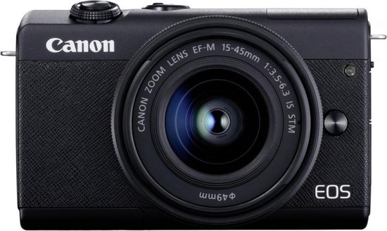 5. Canon EOS M200 + 15-45mm zwart