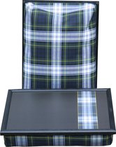 Andrews Laptopray, table de recouvrement, coussin de recouvrement, table d'ordinateur portable, plateau avec coussin robe Gordon bande de diamant