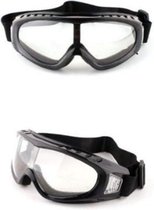 Ski & Snowboard Bril - Volwassenen - Masker - Transparant - Doorzichtig - Wintersport