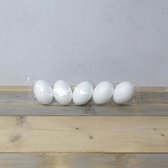 Vaessen Creative Piepschuim - eieren - 8cm - 5stuks