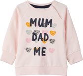 Name-It Roze Meisjes Sweater Kanoa