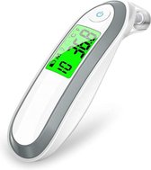 Trumed.® voorhoofdthermometer inclusief batterijen - Infrarood - Temperatuurmeter - Thermometer - Oorthermometer - Medische - Kinderthermometer - Lichaamsthermometer - Professioneel - Kindere