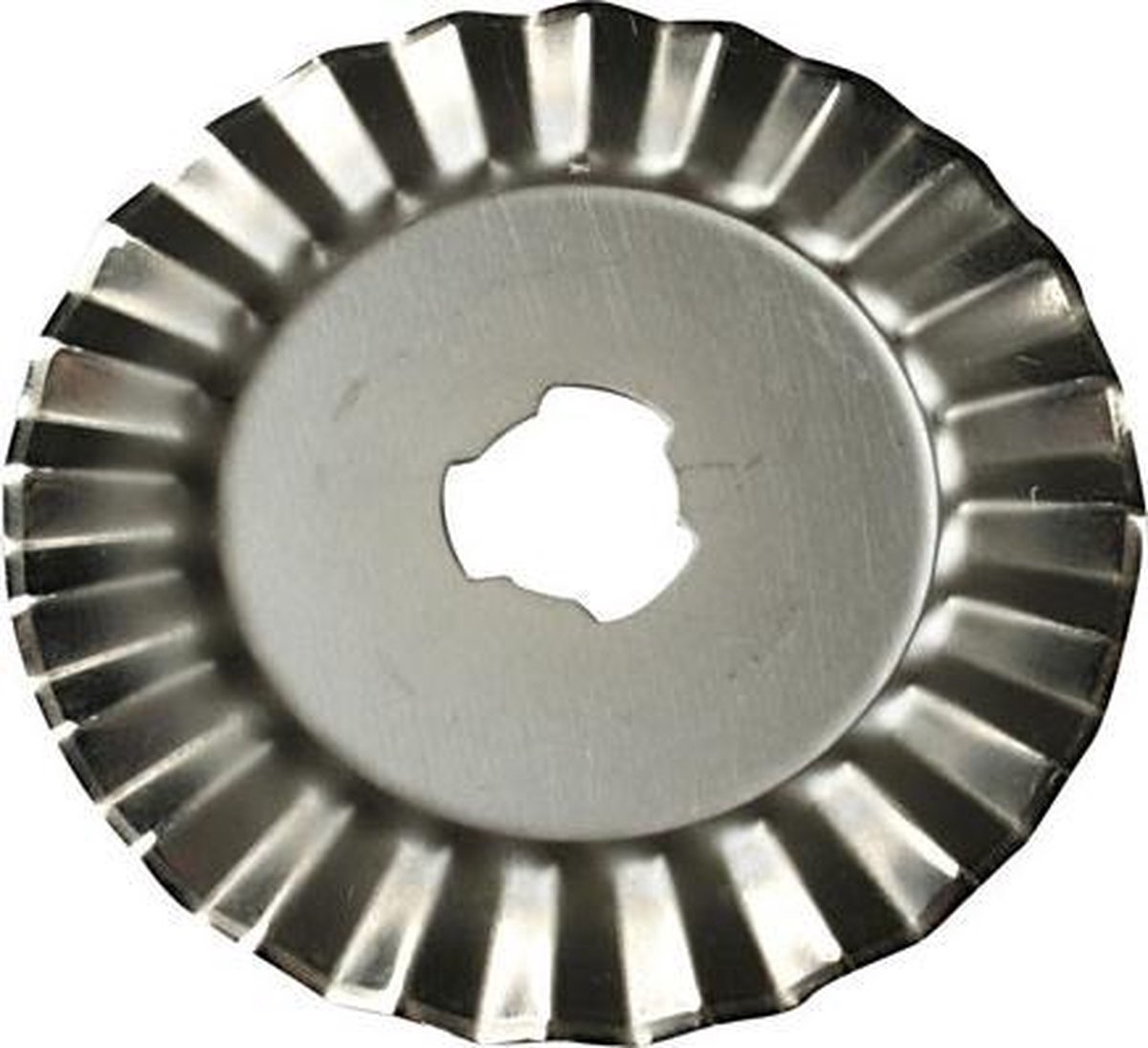 Fiskars Reservemesje Rolmes - Gekarteld - Ø45 mm - Zilver
