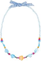 Rose & Romeo Souza Ketting Ciske, blauw-oranje, volledig elastisch (6 stuks)