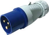 CEE contra stekker 3-polig, 16 AMP, 220 Volt.