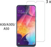Samsung A30/A30S/A50 screen protector gehard glass 3mm