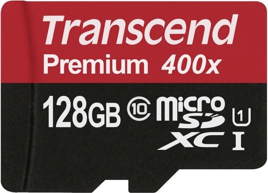 bladzijde Actief cursief Micro SDXC Card 128GB C10 U1 + Adapter | bol.com