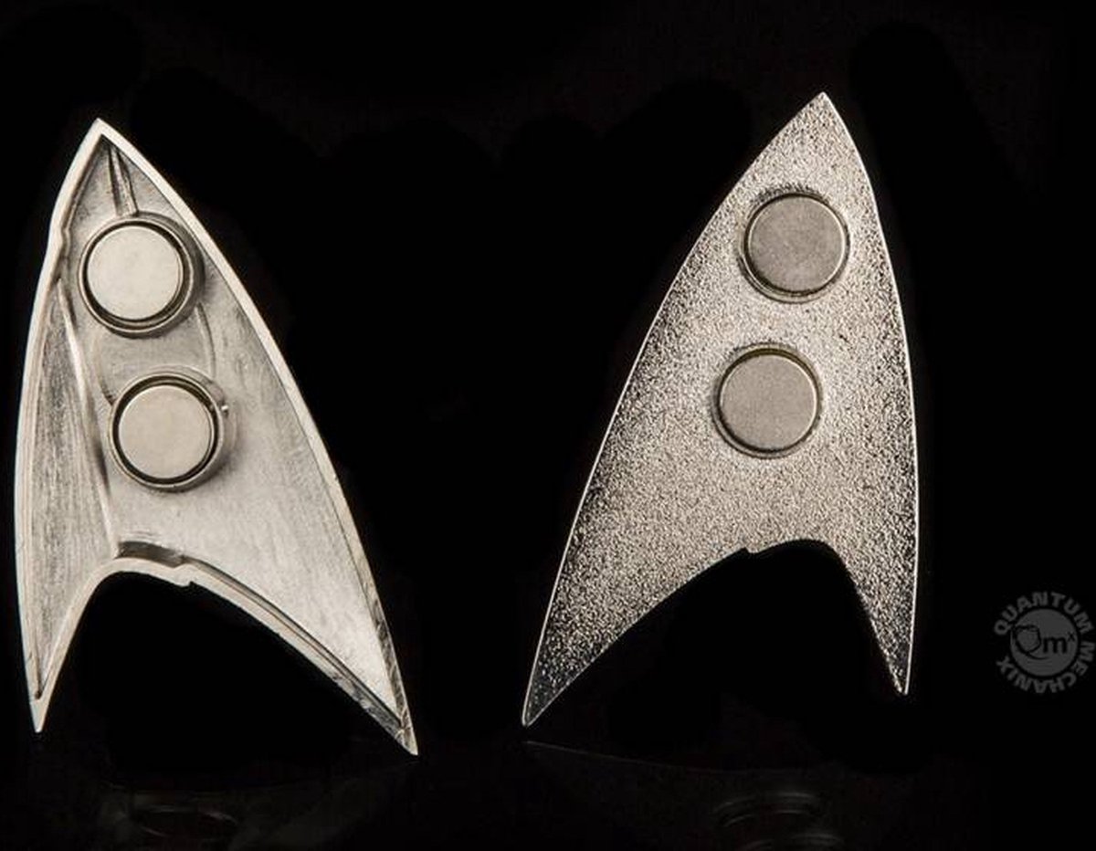Star Trek Badge découverte scientifique argent 