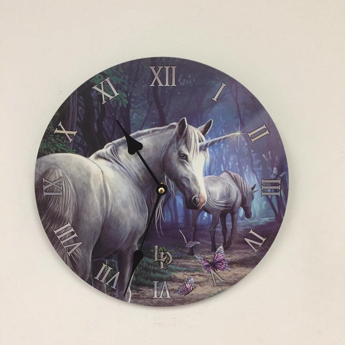 Wandklok voor kinderen UNICORN