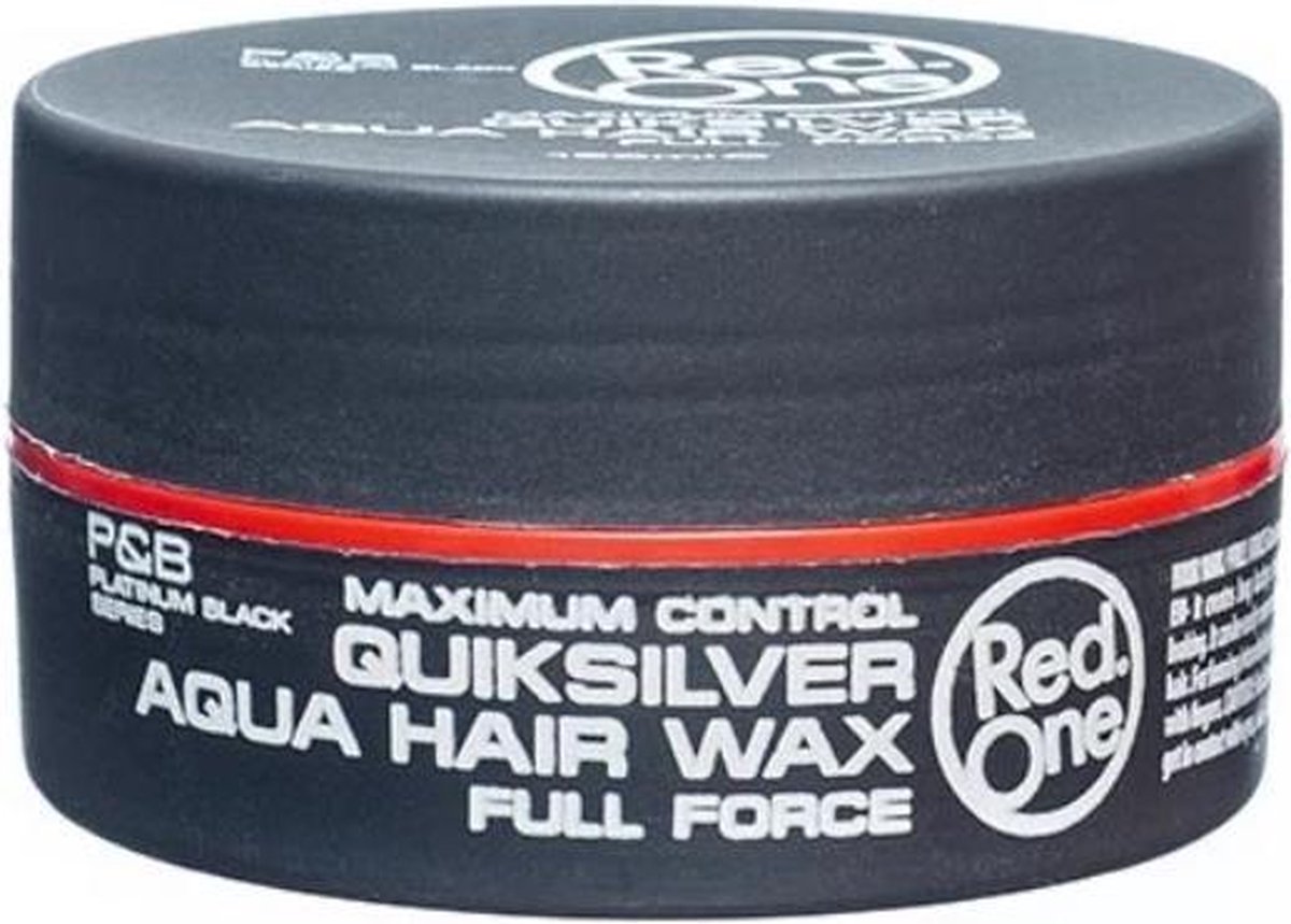 RedOne QuickSilver AQUA Hair Wax MultiPack 5 Stuks