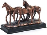 paardenurn/asbeeld 'Friends Together' urnbeeldpaard urn